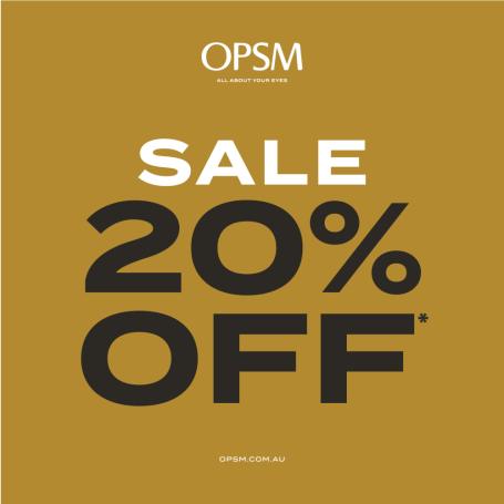 OPSM 20% off