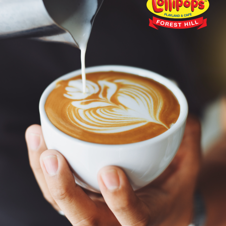 enjoy a free hot drink at lollipop's