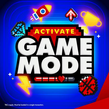 Text: Activate Game Mode