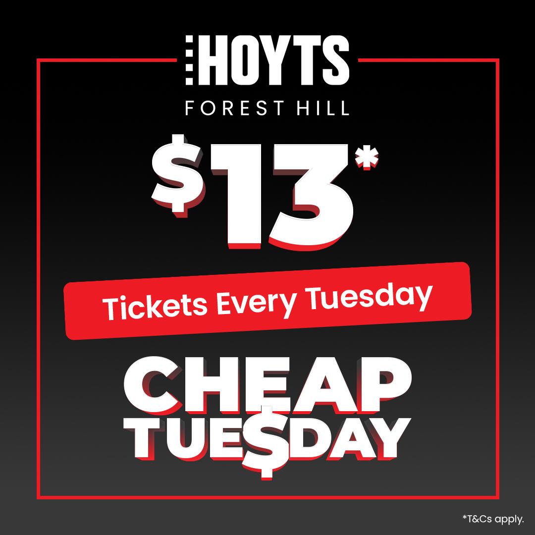 Hoyts Cheap Tuesdays