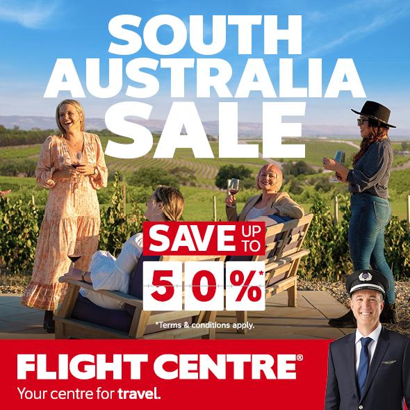 Flight Centre South Australia Sale