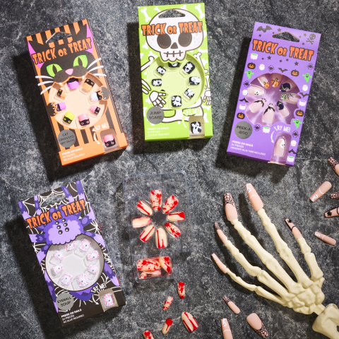 The Reject Shop Halloween Nail Art