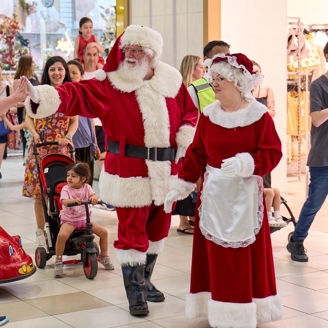 Santa's Arrival Forest Hill Chase
