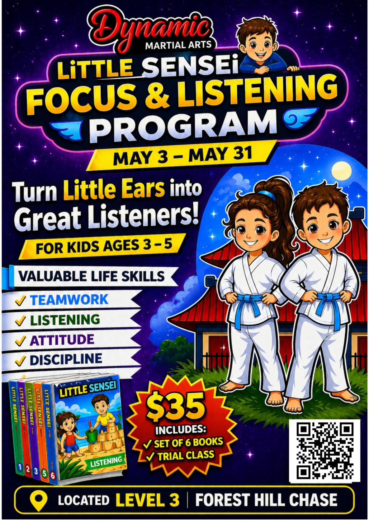 Dynamic Martial Arts Little Sensei