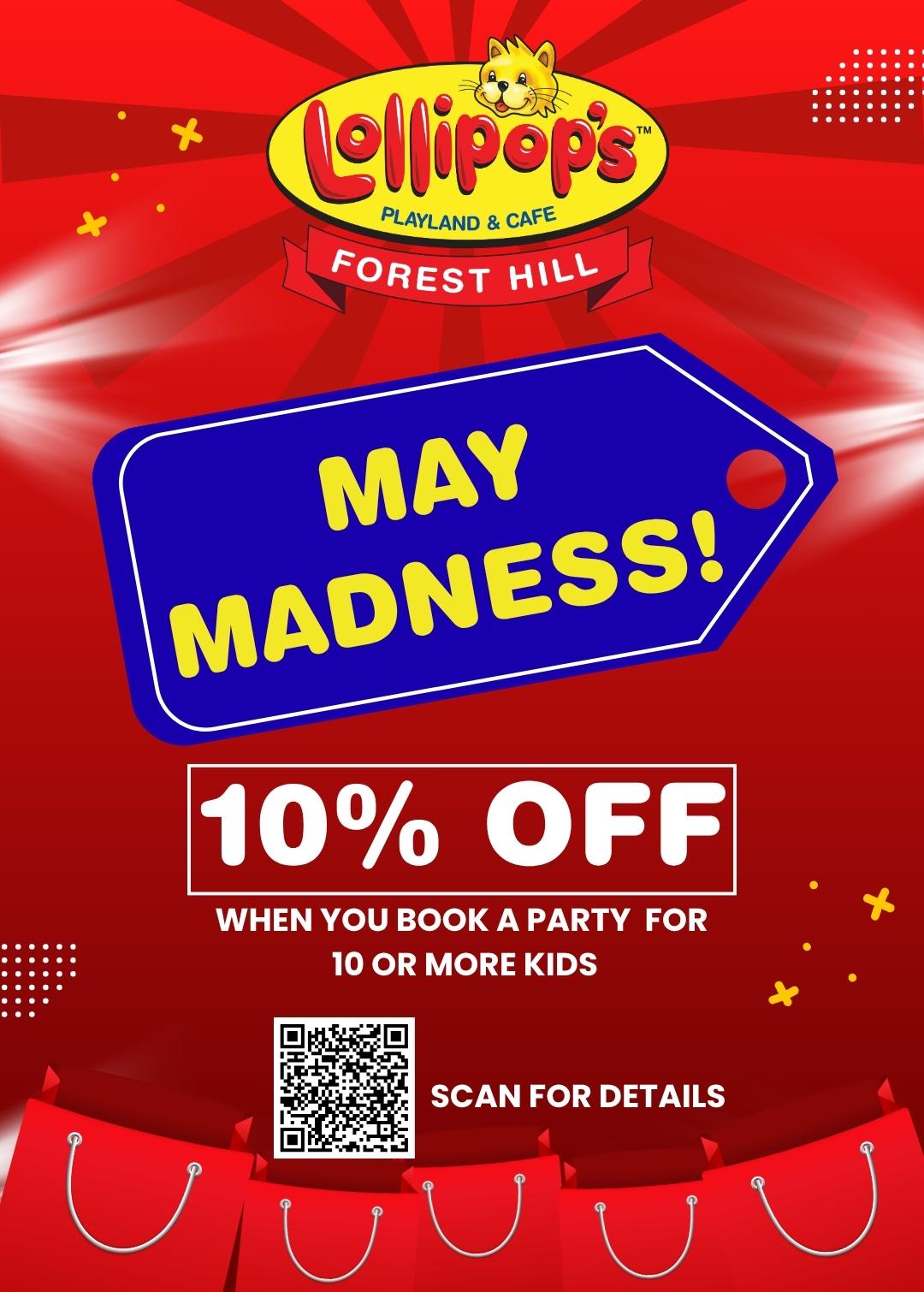 may madness lollipop's