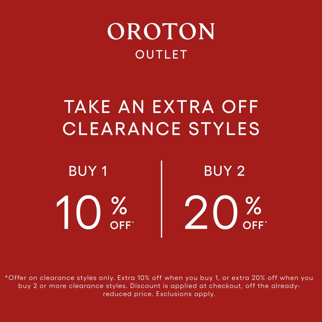 Oroton clearance offer