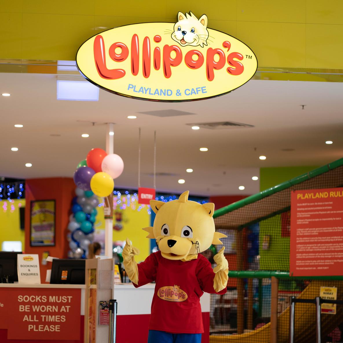 Lollipops playland mascot