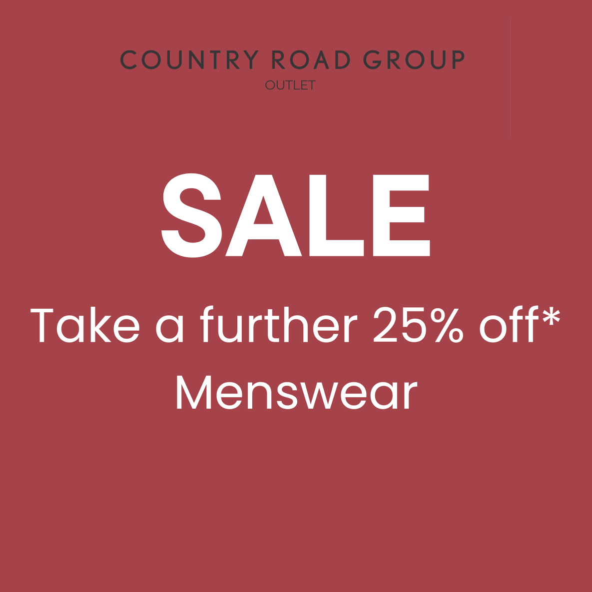 FHC - Country Road sale