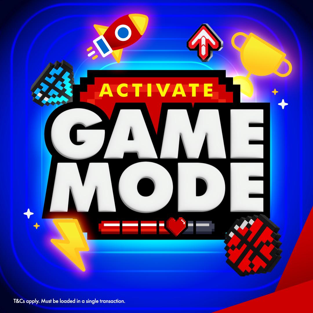 Text: Activate Game Mode