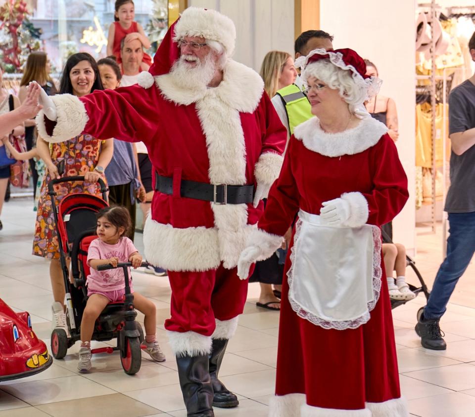 Santa's Arrival Forest Hill Chase